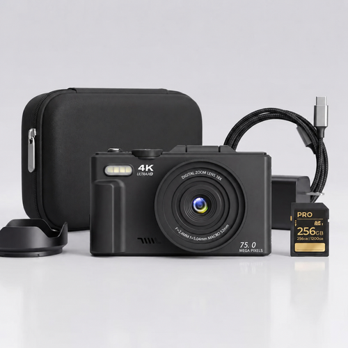 4K Ultra HD Digitalkamera Set
